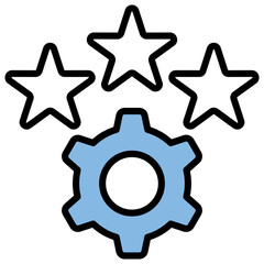 Experience Blue Black Icon