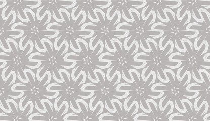 Hipster pattern with polygonal elements. Triangles style. Vector illustration. Light grey, brown color. Background for your business project. Advert, template screen. Seamless