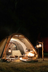 夜キャンプ 灯り 光 一人キャンプ ソロキャンプ ランプ オイルランプ 