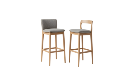 Shop modern bar stools: find stylish counter height chairs for your kitchen island or home bar online on transparent background