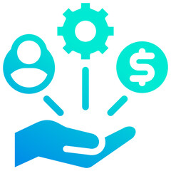 Resource Allocation Icon