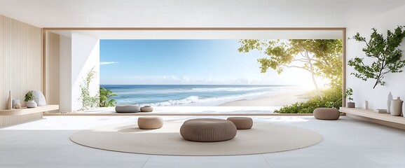 Coastal Zen Living Room