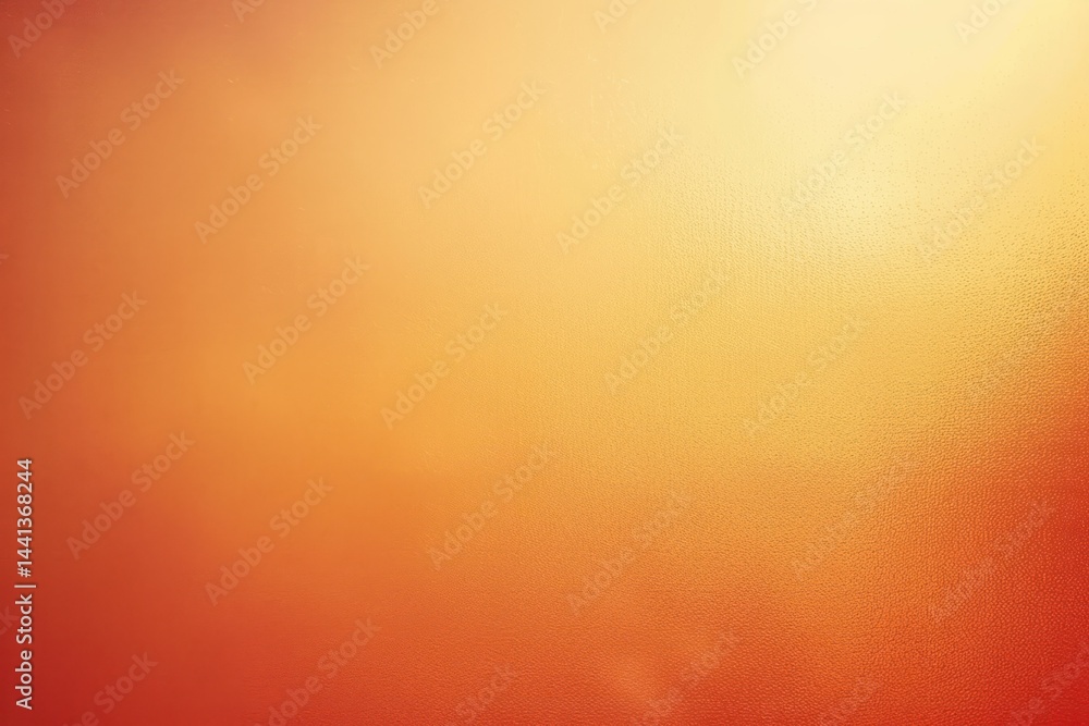 Poster smooth gradient background featuring warm hues of orange and yellow with a subtle texture, evoking a