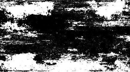 Grunge Distressed Texture with Bold Black and White Contrast for Design Overlays