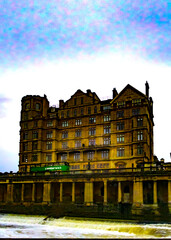 old building in the city of Bath, UK