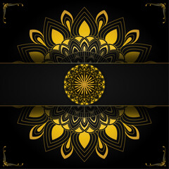 Traditional golden creative ornament mandala design | Whispers of the Divine in Every Curve: A Mandala Design Illuminating the Cosmic Order Hidden Within the Silence of Ornamental Art