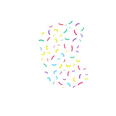 Minimalist Decoration Party Confetti