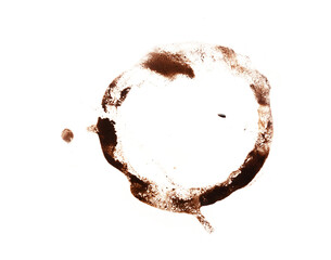 coffee beans falling into a cup