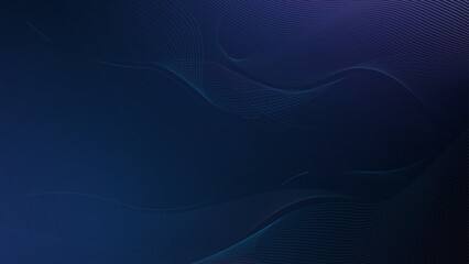 Abstract curved and wave lines background template