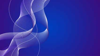 Abstract purple and white wave Digital frequency track equalizer