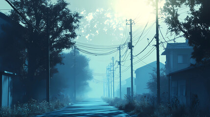 Lo-Fi music picture The background that goes well with the lo-fi music genre Generative AI	
