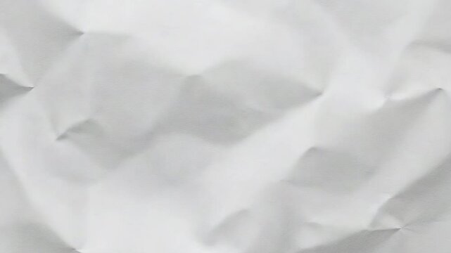 Animated crinkled Paper Texture, loop ready