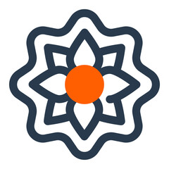 Mandala Illustration for Spiritual Connection