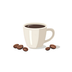 Obraz premium Realistic and artistic illustrations of coffee beans, brewing equipment, coffee cups, baristas, coffee farms, roasting processes, and café scenes