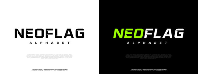 Bold futuristic display font perfect for tech branding, gaming, startup logos, UI UX interfaces, and digital product design