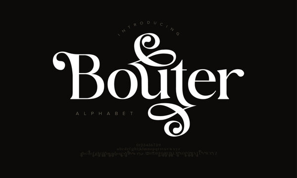 Elegant swash serif font perfect for branding, boutique logos, packaging, editorial layouts, and luxurious designs