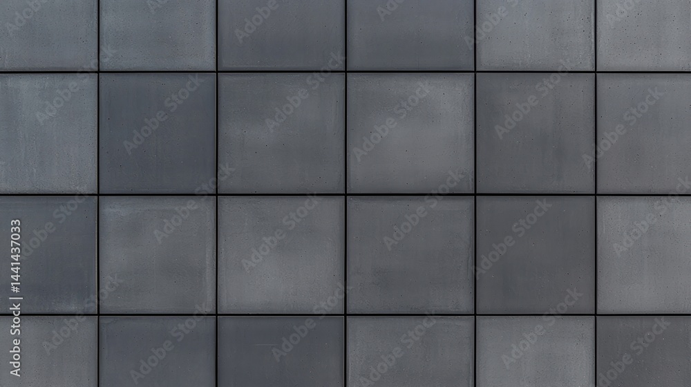 Poster a grid of dark gray square tiles arranged in a uniform pattern.