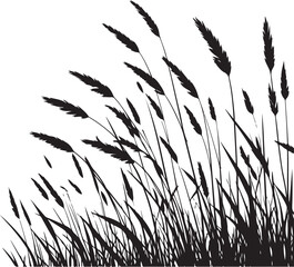 "Wild Grass Silhouette &ndash; Rustic Nature Vector Design"

"Wheat Field Vector &ndash; Farm Grass Silhouette Illustration"

"Tall Grass Silhouette Clipart &ndash; Natural Plant Element"