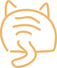 Simple Doodle Cat