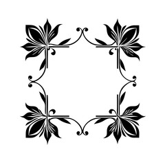 Vector gold leaves on white background isolated. Wavy drawn line branches, nature, plants luxury design elements. Modern floral art deco seamless pattern. Vector damask illustration with leaves. 