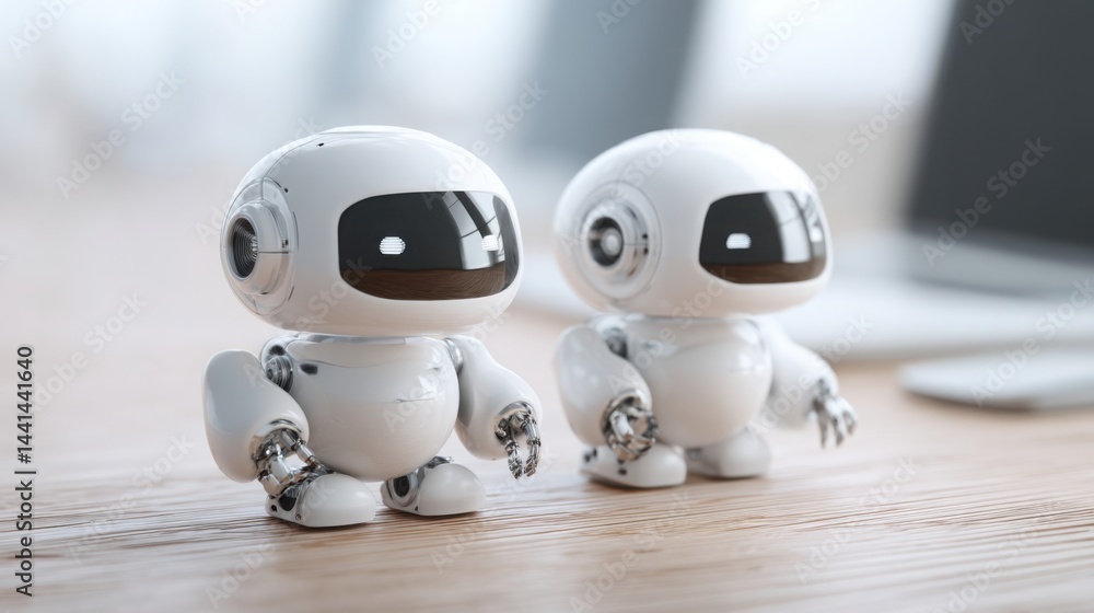 Poster robot collaborating with computer to enhance financial analysis and wealth management through advanc