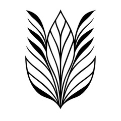 Modern floral art deco seamless pattern. Vector damask illustration with leaves. Decorative botanical background.Vector gold leaf pattern. Floral luxury wallpaper, art deco botanical illustration. 