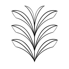 Modern floral art deco seamless pattern. Vector damask illustration with leaves. Decorative botanical background.Vector gold leaf pattern. Floral luxury wallpaper, art deco botanical illustration. 