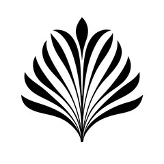 Modern floral art deco seamless pattern. Vector damask illustration with leaves. Decorative botanical background.Vector gold leaf pattern. Floral luxury wallpaper, art deco botanical illustration. 