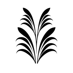 Modern floral art deco seamless pattern. Vector damask illustration with leaves. Decorative botanical background.Vector gold leaf pattern. Floral luxury wallpaper, art deco botanical illustration. 