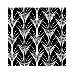 Modern floral art deco seamless pattern. Vector damask illustration with leaves. Decorative botanical background.Vector gold leaf pattern. Floral luxury wallpaper, art deco botanical illustration. 