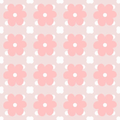 seamless pattern with flowers
