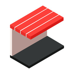 Blank Stand Isometric