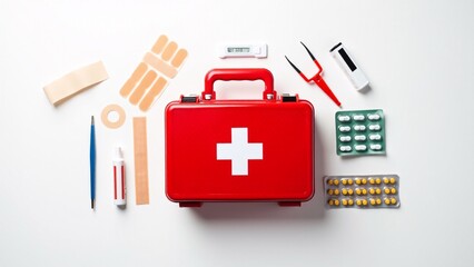 First Aid Kit, Medical Supplies Overhead