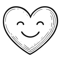 Smiley heart
