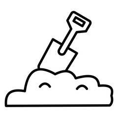 Soil Line Icon