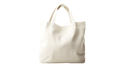 Stylish white tote bag for everyday use.