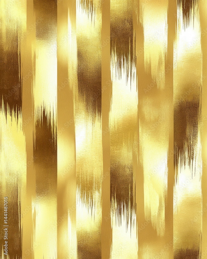 Poster abstract gold brushstrokes create a luxurious and modern background with shimmering texture and vert