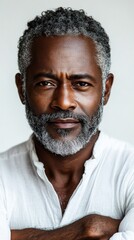 Portrait of a Confident Mature Man