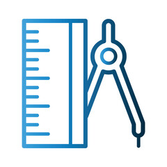 Drawing icon design template