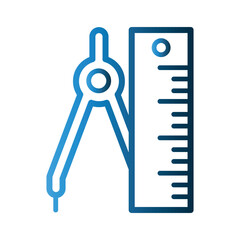 Drawing icon design template