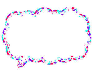 吹き出し ステンドグラス風 三角模様_点線付き_4色 (12)