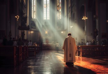 Faith and religion. Catholic church.
