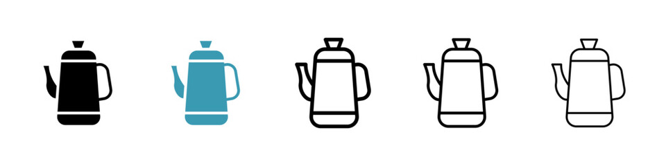 Percolator icon vector simple design