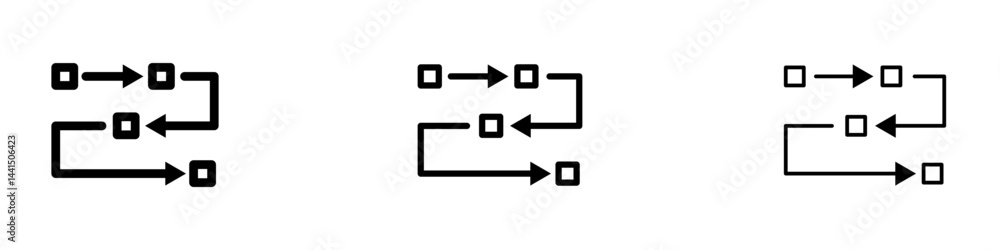 Poster methodology icon vector simple design