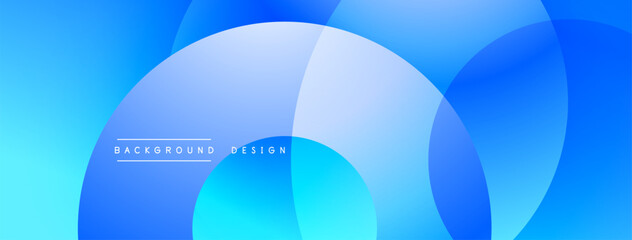 Abstract blue layers create dynamic backdrop. Smooth gradients offer modern visual appeal, perfect for digital projects.