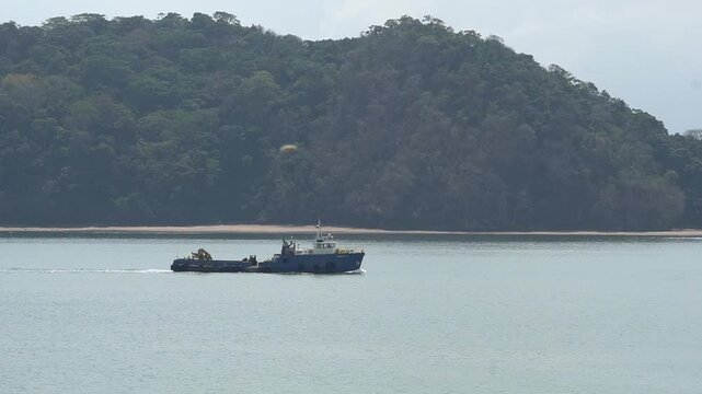 fishing boats in the bay