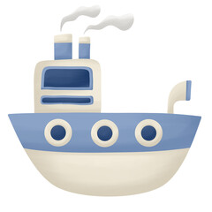 Ship Illustration 