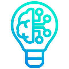 Fototapeta premium Machine Learning Icon