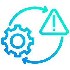 Risk Management Icon