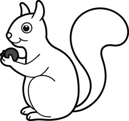 squirrel on a branch